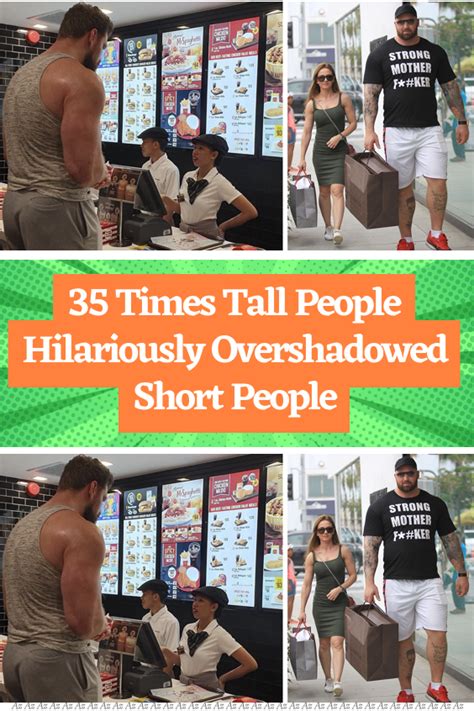 tallvssmall|35 Times Tall People Hilariously Overshadowed Short .